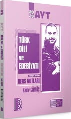 Benim Hocam 2027 AYT Türk Dili ve Edebiyatı Ders Notları