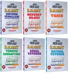 Yönerge 2026 MEB-AGS İlelebet Soru Bankası 5 li Set Yönerge Yayınları