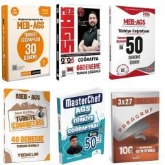 2026 MEB AGS Türkiye Coğrafyası Sınav Kazandıran Süper Karma Deneme Seti