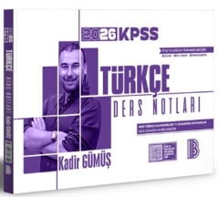 Benim Hocam 2026 KPSS Türkçe Ders Notları