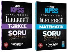 Yönerge 2026 KPSS Türkçe + Matematik İlelebet Soru Bankası 2 li Set Yönerge Yayınları