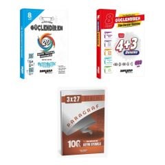 2027 Ankara 8. Sınıf Güçlendiren Matematik 20 Konu Tarama Denemesi + Tüm Dersler Deneme + Ankapade 3'lü Set