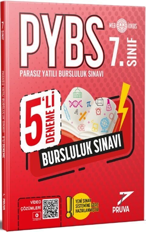 Pruva Akademi 7. Sınıf 5 li Bursluluk Denemeleri