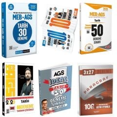 2026 MEB AGS Tarih Sınav Kazandıran Süper Karma Deneme Seti