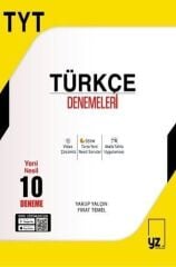 YZ Yayınları TYT Türkçe 10 Deneme
