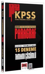 Yargı 2026 KPSS Paragraf Birebir 15 Deneme Çözümlü Yargı Yayınları