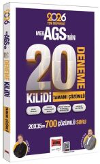 YENİ AGS - Yargı 2026 MEB-AGS Kilidi Tüm Dersler 20 Deneme Çözümlü - Gökan Araz, Mustafa Alkan Yargı Yayınları