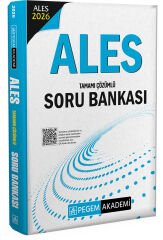 Pegem 2026 ALES Tamamı Çözümlü Soru Bankası Pegem Yayınları