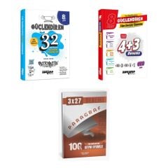 2027 Ankara 8. Sınıf Güçlendiren Matematik 32 Haftalık Kazanım + Tüm Dersler Deneme + Ankapade 3'lü Set