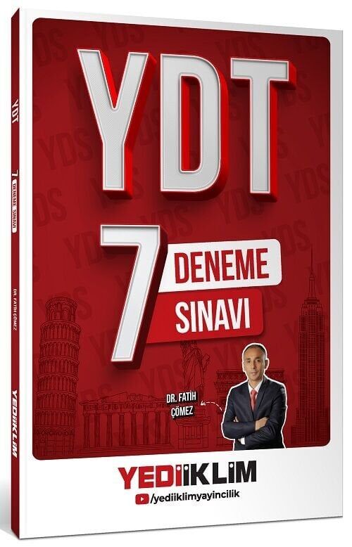 Yediiklim YDT 7 Deneme - Fatih Çömez Yediiklim Yayınları