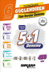 Ankara Yayıncılık 6. Sınıf Güçlendiren Tüm Dersler Denemeler