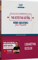 Çap Yayınları Matematik Logaritma Diziler Konu Anlatımlı Soru Fasikülü