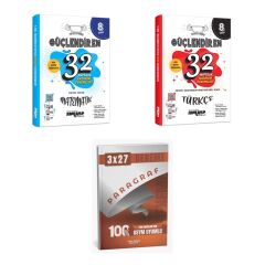 2027 Ankara 8. Sınıf Güçlendiren 32 Haftalık Kazanım Matematik + Türkçe Deneme + Ankapade 3'lü Set