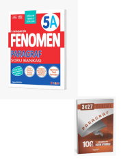Fenomen 2027  5. Sınıf Paragraf A Fenomen Soru Bankası Güncel Müfredat+ Anla Kazan Paragraf
