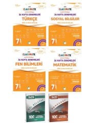 Anla Kazan + Okyanus 2026 7. Sınıf 36 Haftalık Tüm Dersler Deneme + Anla Kazan Deneme 6 lı Set