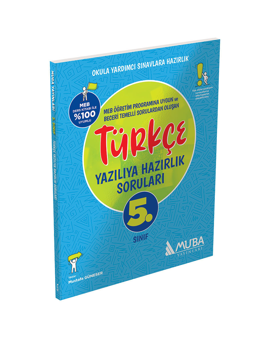Muba Yayınları 5. Sınıf Türkçe Yazılıya Hazırlık Soruları