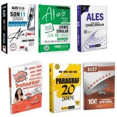 2026 ALES Çıkmış Sorular + Paragraf Çıkmış Sorular ve Paragraf Deneme Seti
