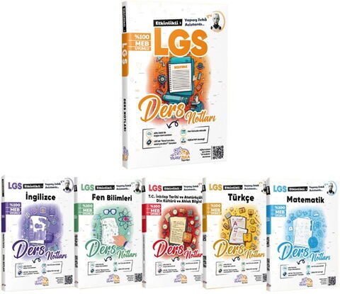 Yapay Zeka 8. Sınıf LGS Hazırlık Seti Ders Notları Fasikül Fasikül