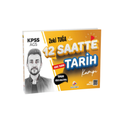 Dizgi Kitap 2026 KPSS Zeki Tuğa ile Tamamı Video Anlatımlı 12 Saatte Tarih Tekrar Kampı