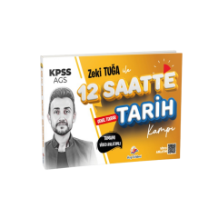 Dizgi Kitap 2026 KPSS Zeki Tuğa ile Tamamı Video Anlatımlı 12 Saatte Tarih Tekrar Kampı