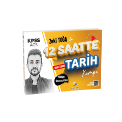 Dizgi Kitap 2026 KPSS Zeki Tuğa ile Tamamı Video Anlatımlı 12 Saatte Tarih Tekrar Kampı