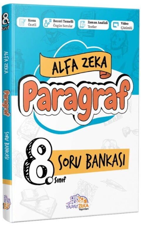 Yapay Zeka 8. Sınıf LGS Paragraf Alfa Zeka Soru Bankası