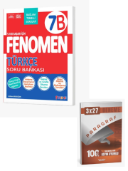 Fenomen 2027 7. Sınıf Türkçe B Fenomen Soru Bankası Güncel Müfredat+ Anla Kazan Paragraf