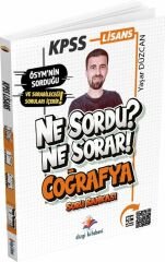 Dizgi Kitap KPSS Ne Sordu Ne Sorar Video Çözümlü Coğrafya Soru Bankası