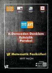 YZ Yayınları TYT AYT Matematik Fasikülleri 2. Dereceden Denklem Eşitsizlik Parabol