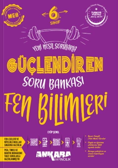 Ankara Yayıncılık 6. Sınıf Fen Bilimleri Güçlendiren Soru Bankası