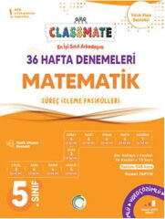 Okyanus Yayınları 5. Sınıf Matematik Classmate 36 Hafta Denemeleri