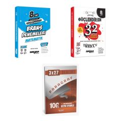 2027 Ankara 8. Sınıf Güçlendiren Matematik Branş + Türkçe 32 Haftalık Kazanım Deneme + Ankapade 3'lü Set
