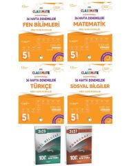 Anla Kazan + Okyanus 2026 5. Sınıf 36 Haftalık Tüm Dersler + Paragraf Dil Bilgisi Deneme 6 lı Set