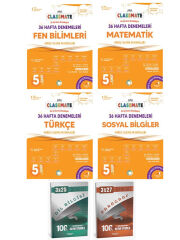 Anla Kazan + Okyanus 2026 5. Sınıf 36 Haftalık Tüm Dersler + Paragraf Dil Bilgisi Deneme 6 lı Set