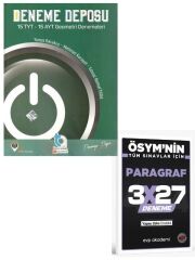 Deneme Deposu 2027 TYT AYT Geometri Denemeleri+ EVP Akademi Paragraf