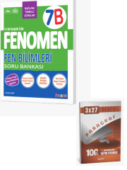 Fenomen 7. Sınıf Fen Bilimleri B Fenomen Soru Bankası Güncel Müfredat +Anla Kazan Paragraf