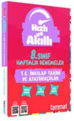Tammat Yayıncılık 8. Sınıf 32 Haftalık T.C. İnkılap Tarihi ve Atatürkçülük Branş Denemesi