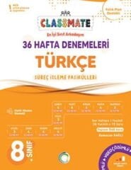 Okyanus Yayınları 8. Sınıf Türkçe Classmate 36 Hafta Denemeleri