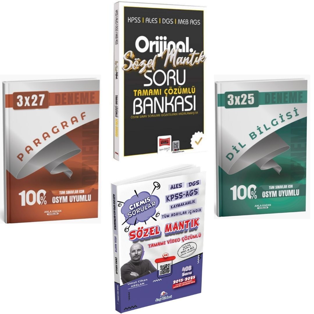 Yargı 2026 ALES Sözel Yetenek Soru Bankası + Sözel Yetenek Çıkmış Soru ve Deneme Seti