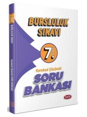 Data 7. Sınıf Bursluluk Sınavı Soru Bankası Karekod Çözümlü Data Yayınları
