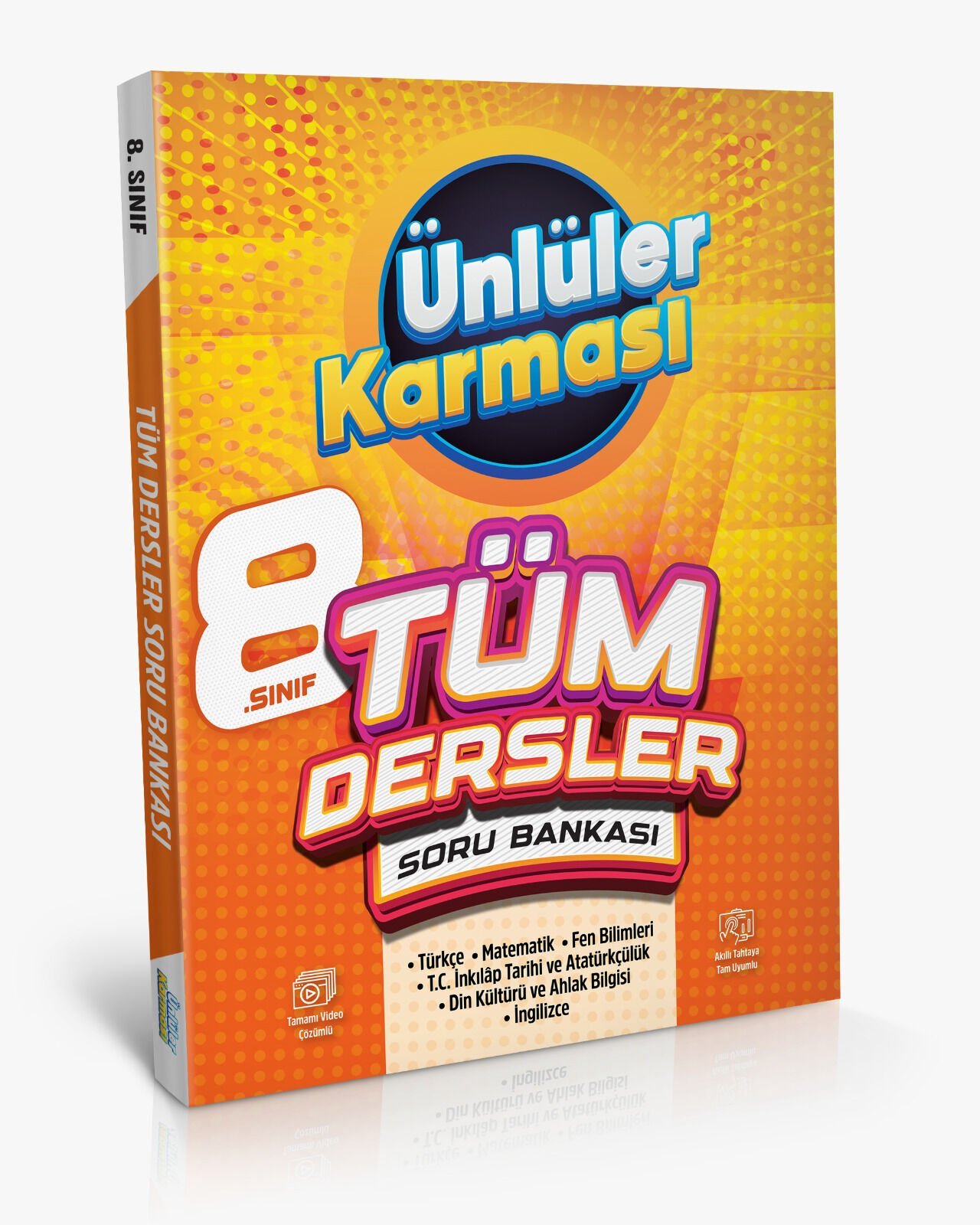 Ünlüler Karması LGS 8. Sınıf Tüm Dersler Soru Bankası
