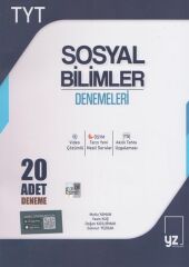 YZ Yayınları TYT Sosyal Bilimler 20 Denemeleri