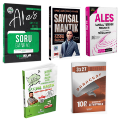 2026 ALES Sayısal - Sözel Yetenek Soru Bankası + Sözel Yetenek Çıkmış Sorular + Paragraf Deneme Seti