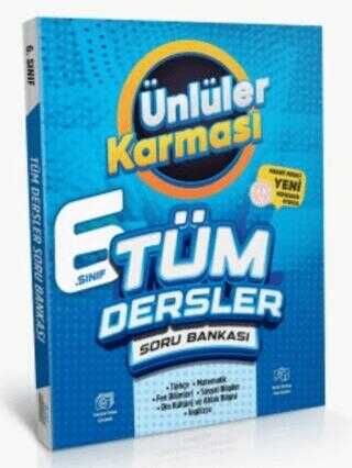 Ünlüler Karması Maarif Model 6. Sınıf Tüm Dersler Soru Bankası