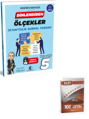 EkerTest 2027 5. Sınıf Dinlendiren Ölçekler 36 Haftalık Sarmal Tarama+ Anla Kazan Paragraf