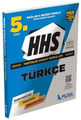 Muba Yayınları 5.Sınıf Türkçe Haftalık Hasat Soruları (HHS)