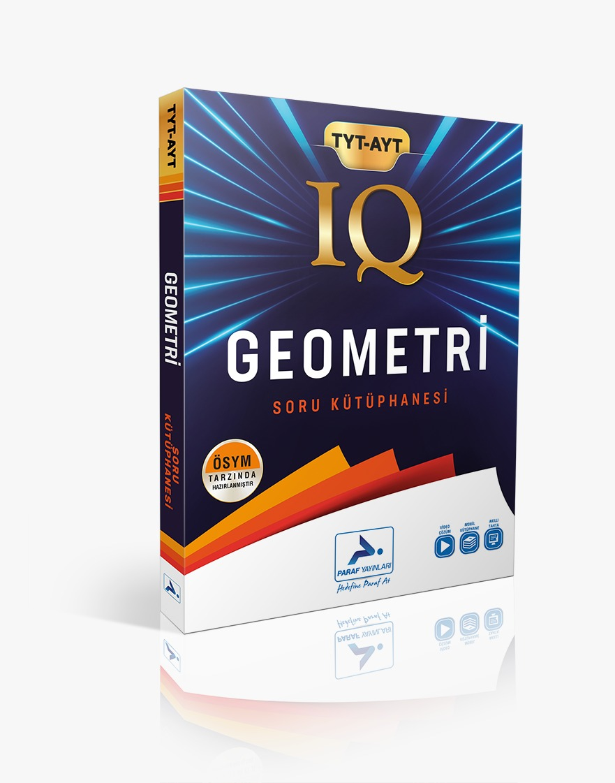 Paraf YayınlarıTYT AYT Geometri IQ Soru Kütüphanesi