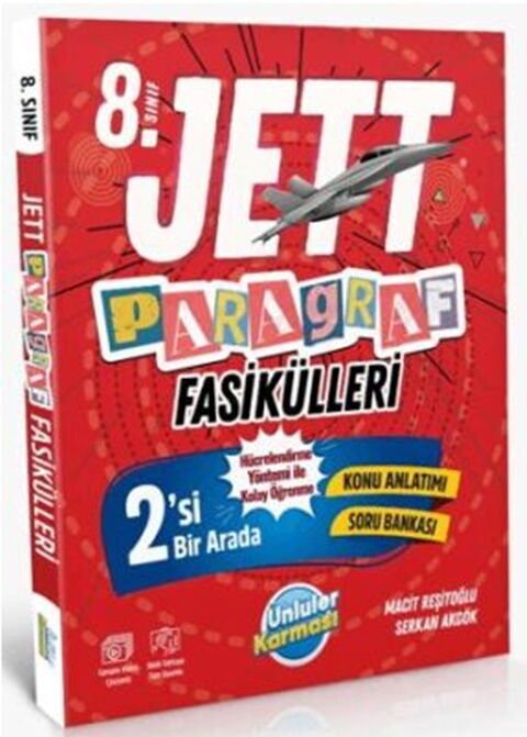 Ünlüler Karması 8. Sınıf Jett Paragraf Fasikülleri