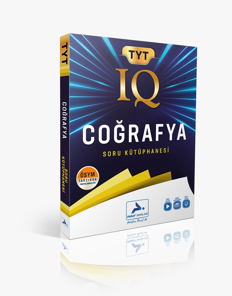 Paraf Yayınları TYT Coğrafya IQ Soru Kütüphanesi