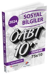 Dizgi Kitap 2024 ÖABT Sosyal Bilgiler 10 lu Deneme